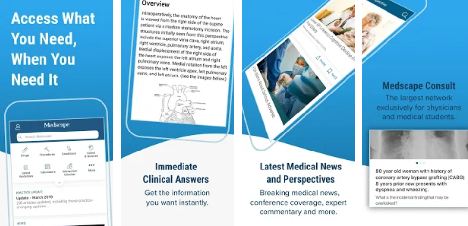 Medscape apps para médicos